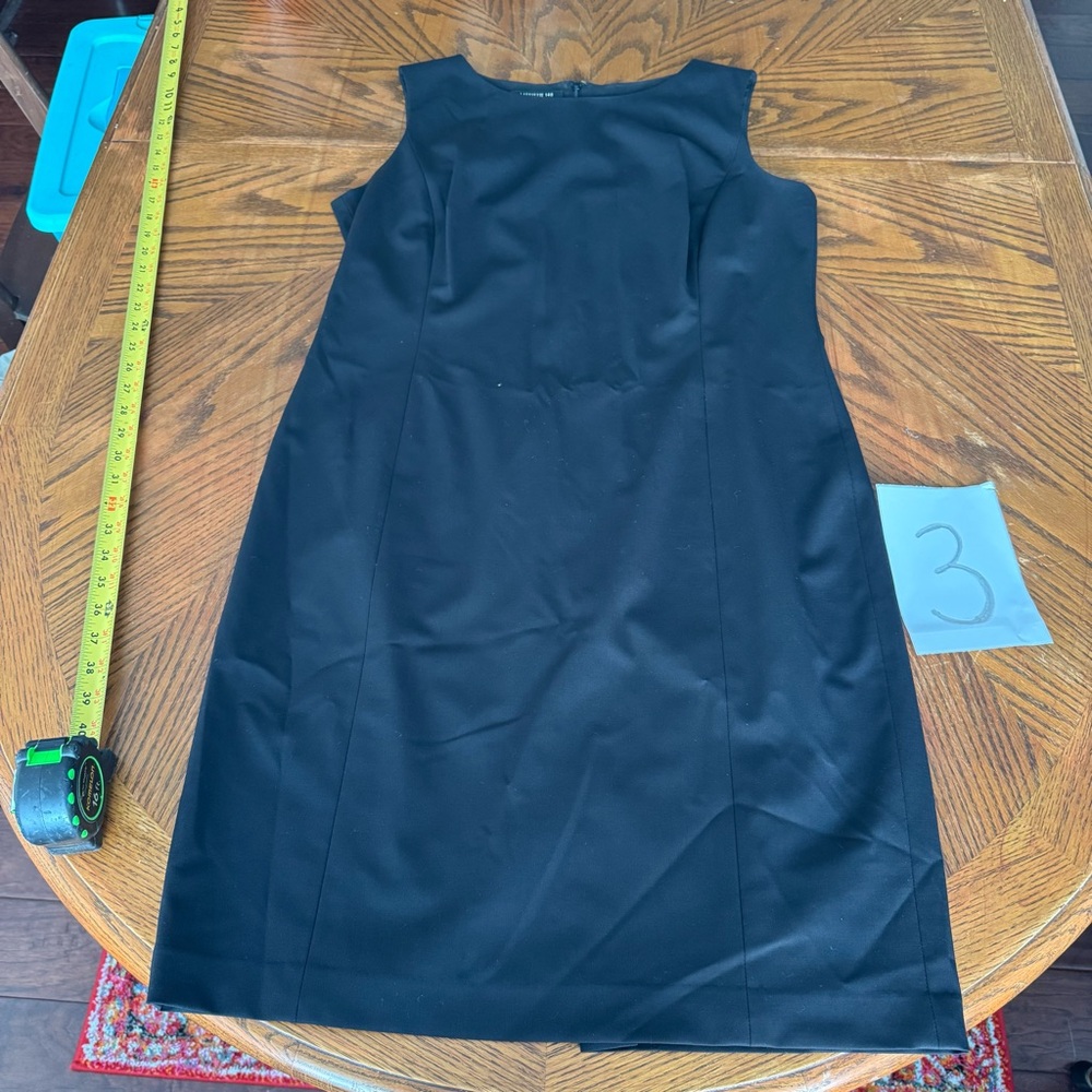 Lafayette 148 black virgin wool dress size‎ 12